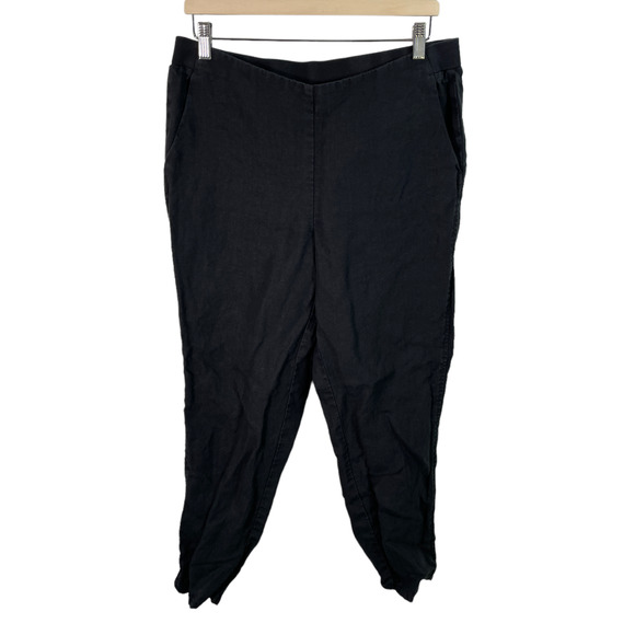 J. Jill Pants & Jumpsuits Jjill Love Linen Womens Medium Black